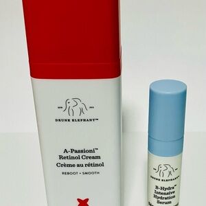 Drunk Elephant A-Passioni Retinol Cream 30ml/1 fl oz with 3ml B-Hydra Serum